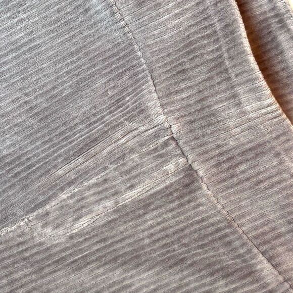 d & co. 3X Petite Gray stretch corduroy two pocket leggings soft - Picture 3 of 7